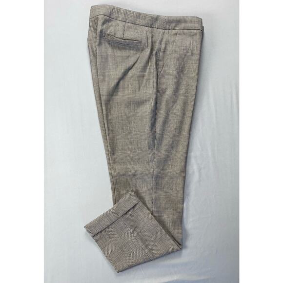 Brooks Brothers Red Fleece Cuffed Stretch Poly-Wool Dress Pants, Slacks. Size 8. - Picture 2 of 9